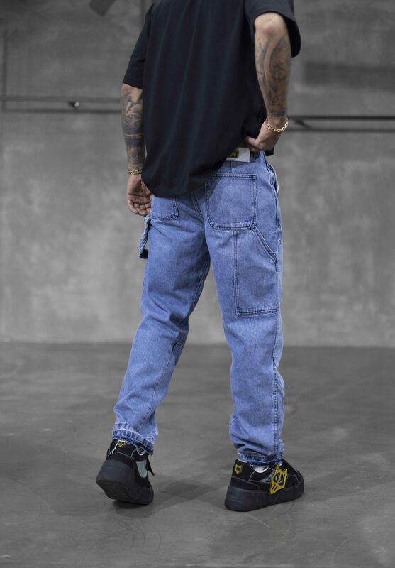 Loose Fit Blue Jeans 16436-1 (3)