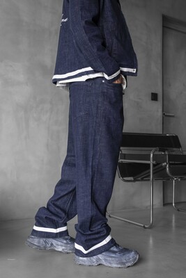 Black Island - Loose Fit Blue Jeans 17077 (1)