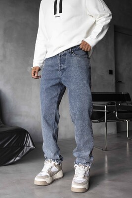 Black Island - Loose Fit Blue Jeans 17244 (1)