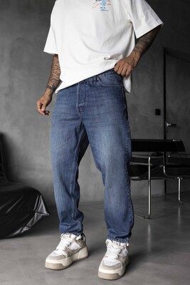 Black Island - Loose Fit Blue Jeans 17288 (1)