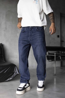 Black Island - Loose Fit Blue Jeans 17296 (1)