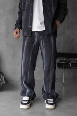 Black Island - Loose Fit Washed Black 17122