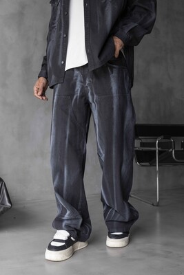 Black Island - Loose Fit Washed Black 17122 (1)