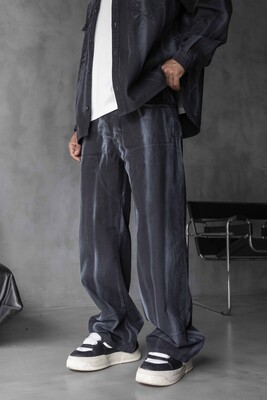 Loose Fit Washed Black 17122 - Thumbnail (2)