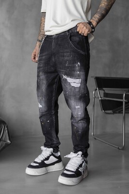 Black Island - Lux Denim Black Jeans 17016 (1)