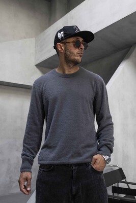 Minimal Knit Sweater Antra 1007 - Thumbnail (2)