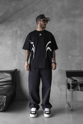 Black Island - NEW PRINTED T-SHIRT BLACK 1816