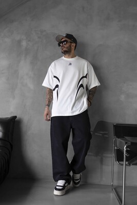 PRINTED T-SHIRT WHITE 1816 - Thumbnail (3)