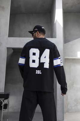 Black Island - Oversize Printed Sweatshirt Black 1959 (1)