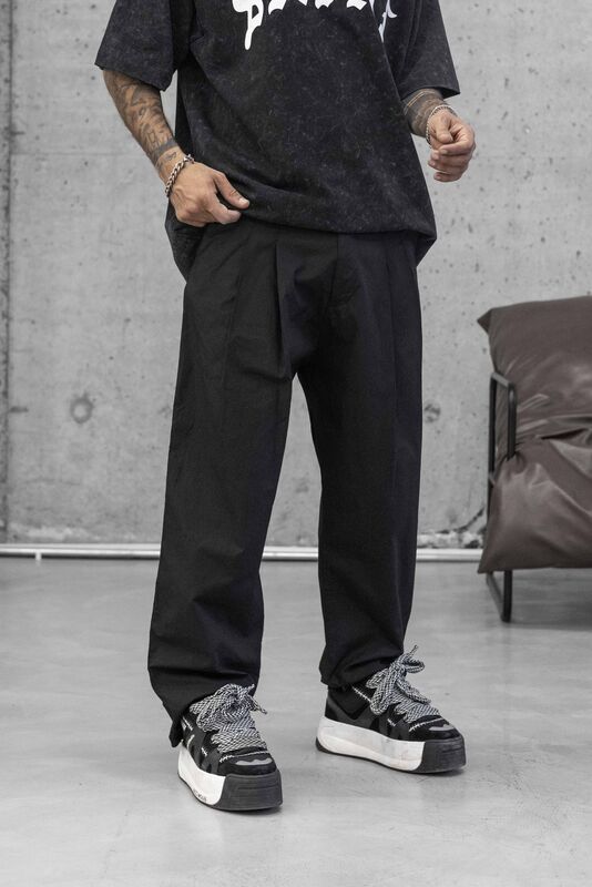 THE SHISHIKUI PARACHUTE PANTS ブラック　M シシクイ THE SHISHIKUI PARACHUTE PANTS ブラック サイズ：M