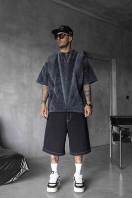 Black Island - Printed Black T-shirt 1893