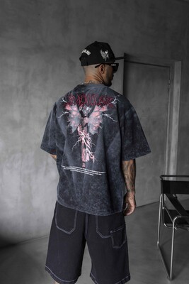 Black Island - Printed Black T-shirt 1893 (1)