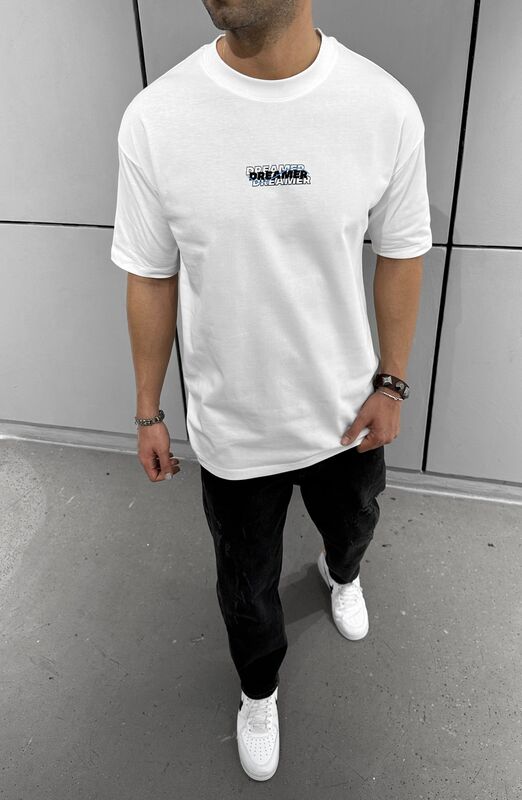 Black Island - Dreamer Printed T-shirt White 1573