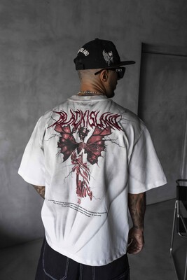 Black Island - Printed White T-shirt 1893 (1)