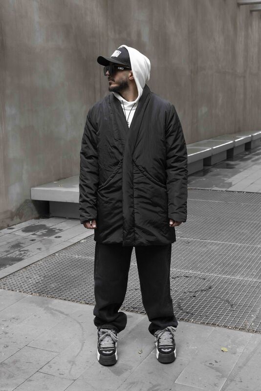 puffer black coat 5005 (1)