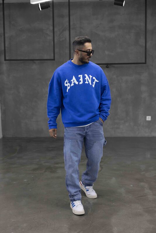 Saint Blue Sweatshirt 1674 (1)