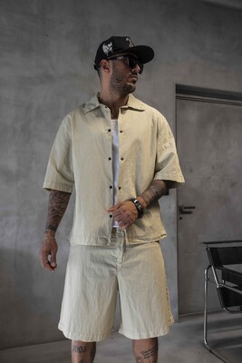 Black Island - Shirts & Shorts Beige 17212-14 (1)