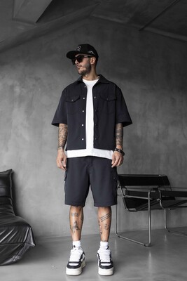 Black Island - Shirts & Shorts Black 17146-45