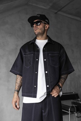 Black Island - Shirts & Shorts Black 17164-66 (1)
