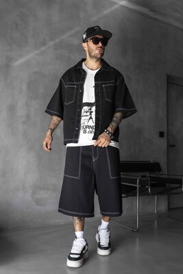 Black Island - Shirts & Shorts Black 17189-91