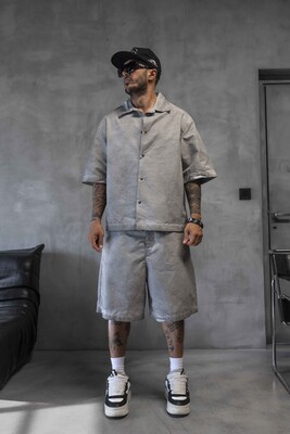 Black Island - Shirts & Shorts Gray 17211-15