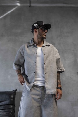 Black Island - Shirts & Shorts Gray 17211-15 (1)