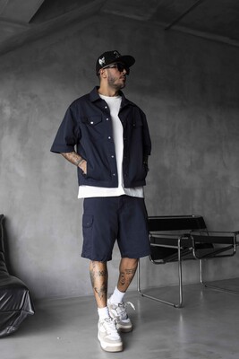 Black Island - Shirts & Shorts Navy Blue 17129-28 (1)