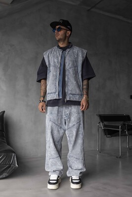 Black Island - Special Design Gray Vest 17118
