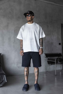 Black Island - Stone & Washed T-Shirt White 1911