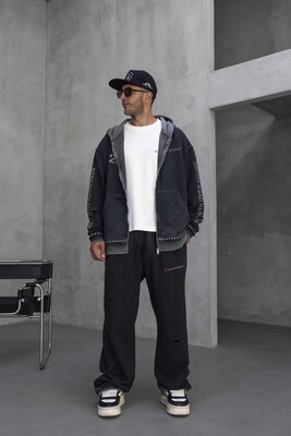 Black Island - Stoned Printed Tracksuit Antra 1931-34