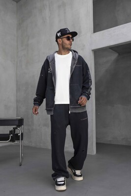 Black Island - Stoned Printed Tracksuit Antra 1931-34 (1)