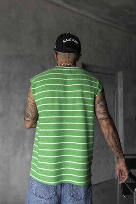 Striped Green Singlet 1897 - Thumbnail (3)