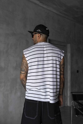 Striped White Singlet 1897 - Thumbnail (3)