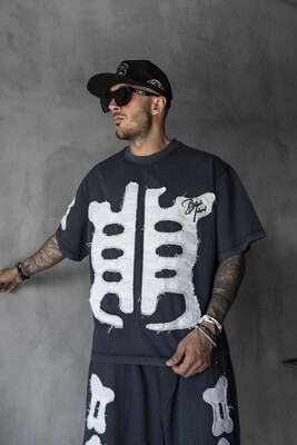 Summer Shorts & Tee Set Black 1906-1907 - Thumbnail (3)
