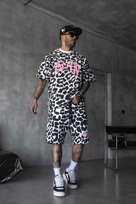 Black Island - Summer Shorts & Tee Set White 1881-82 (1)