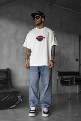 Black Island - THE WORLD IS YOURS PRINTED T-SHIRT WHITE 1833