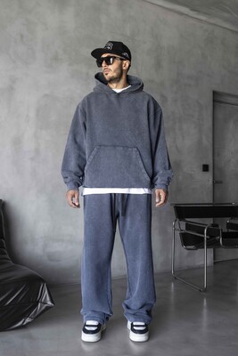 Black Island - Urban Stone Tracksuit Washed Antra 1912-1913