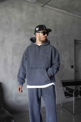 Black Island - Urban Stone Tracksuit Washed Antra 1912-1913 (1)