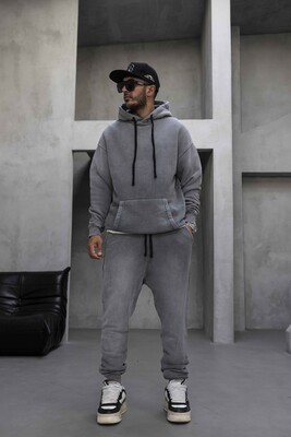 Black Island - Urban Tracksuit Washed Gray 1519-20
