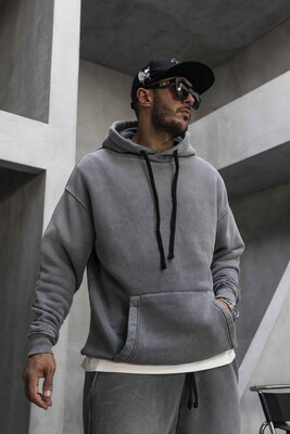 Urban Tracksuit Washed Gray 1519-20 - Thumbnail (3)