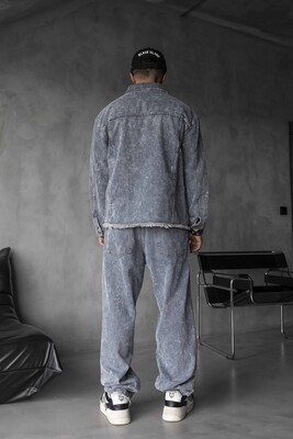 Washed Gray Jacket 17117 - Thumbnail (3)