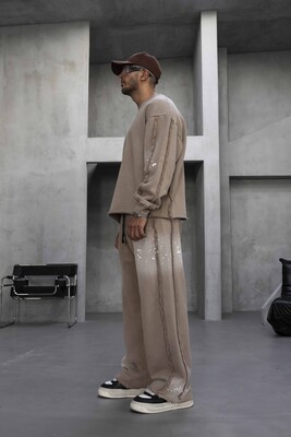 Black Island - Washed Tracksuit Beige 1935-36 (1)