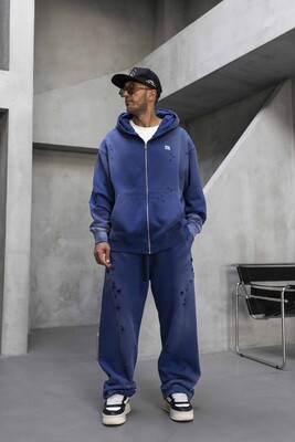 Black Island - Washed Tracksuit Blue 1933-30