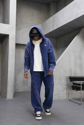 Washed Tracksuit Blue 1933-30 - Thumbnail (2)