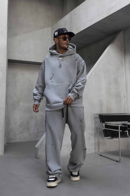 Black Island - Washed Tracksuit Gray1928-29 (1)