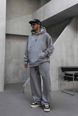 Washed Tracksuit Gray1928-29 - Thumbnail (2)